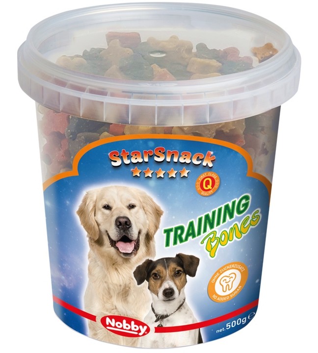 ������������ ��������� �� ������ Nobby Training Bones - 0.5 � 1.8 kg, � �����, ������� � ����� �� ������, �� ������� StarSnack - �����