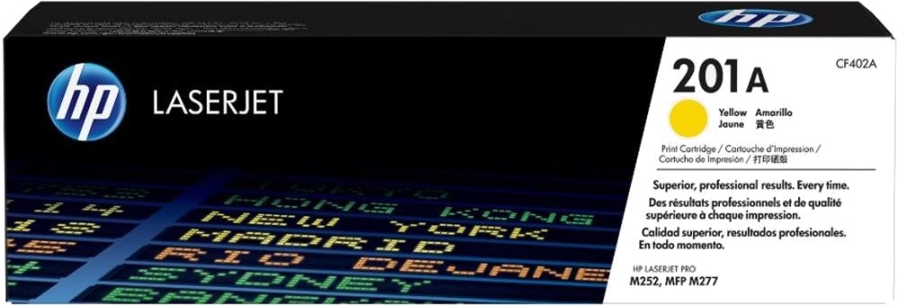 Тонер касета HP 201A Yellow Тонер касета HP 201A Yellow - 1400 страници -