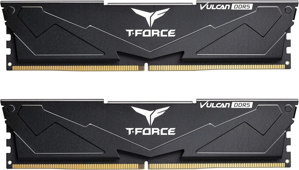 RAM памет Team Group T-Force Vulcan RAM памет Team Group T-Force Vulcan - 32 GB (2 x 16 GB), DDR5, 6000 MHz, CL38, Dual Channel -