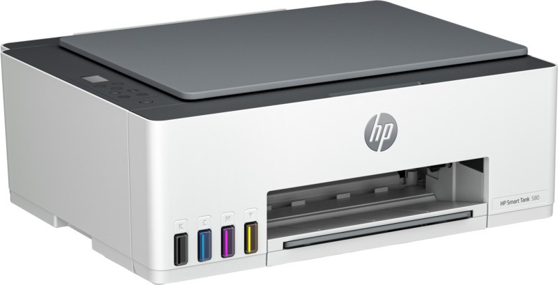    HP Smart Tank 580 -   /  / , 1200 x 1200 dpi, 12 pages/min, USB, Bluetooth, Wi-Fi, A4 - 
