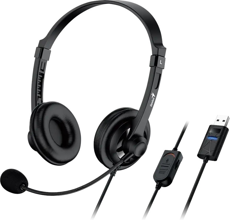 �������� Genius HS-230U - � USB ����� 2.4 m - 