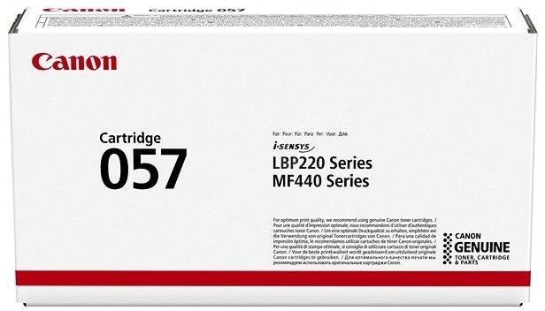 Тонер касета Canon CRG-057 Black Тонер касета Canon CRG-057 Black - 3100 страници -