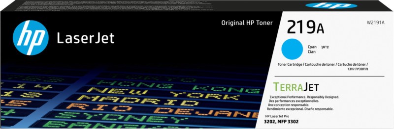 Тонер касета HP 219A Cyan Тонер касета HP 219A Cyan - 1200 страници -