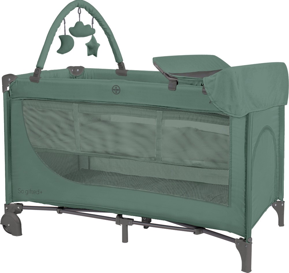 �������� ������� ����� �� ��� ���� KikkaBoo So Gifted Plus 2026 - �� ������ 60 x 120 cm, � ���������� � ���� � ������� - �������