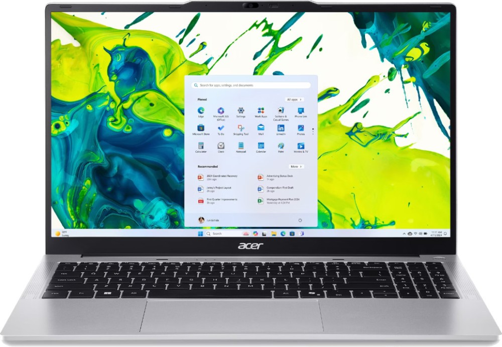 ������ Acer Aspire Lite 15 AL15-72P-54J8 - Intel Core i5-13420H 1.4 GHz, 15.6" IPS 1920 x 1080, 60 Hz, 16 GB DDR5, 512 GB SSD, No OS - 