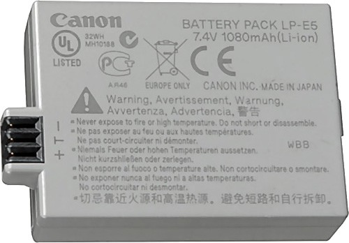 Оригинална батерия - Canon LP-E5 - батерия