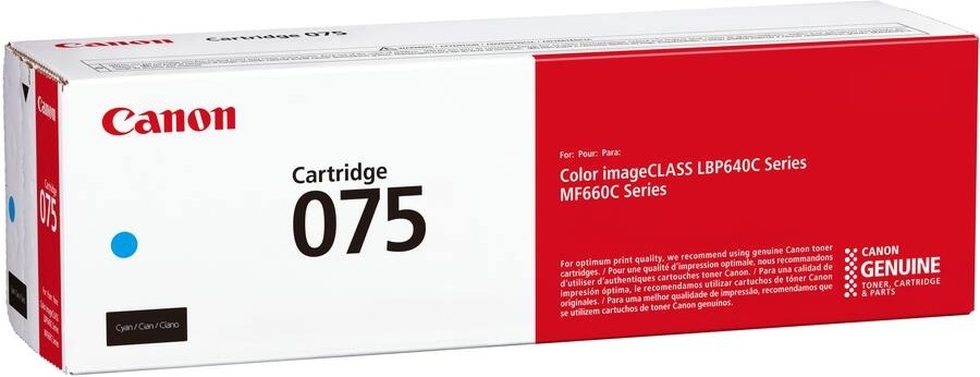 ����� ������ Canon CRG-075 Cyan - 1300 �������� - 