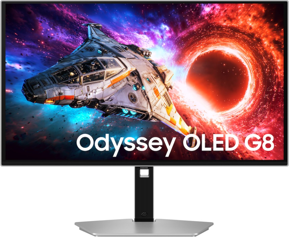 Монитор Samsung Odyssey OLED G8 G80SH Монитор Samsung Odyssey OLED G8 G80SH - 27", OLED, 240 Hz, 16:9, 3840 x 2160, 0.03 ms, 2 x HDMI, DisplayPort, AMD FreeSync Premium Pro -