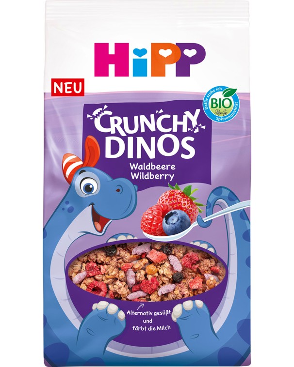 ��� �������� ����� � ������ ������� HiPP Crunchy Dinos - 300 g, �� 3+ ������ - �����