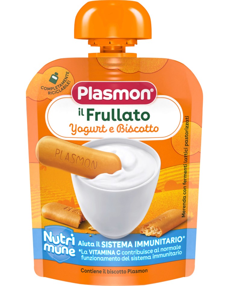 ���� � ������ � ������� Plasmon Nutrimune - 85 g, �� 8+ ������ - ����