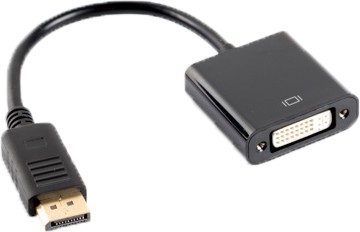 Адаптер DisplayPort male към DVI-I female Lanberg Адаптер DisplayPort male към DVI-I female Lanberg -