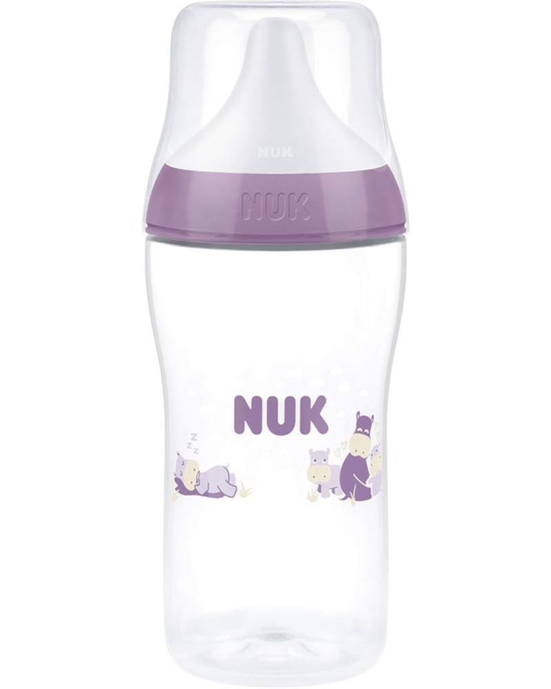 ������� ���� NUK Temperature Control - 260 ml, �� ������� Perfect Match, 3+ � - ����