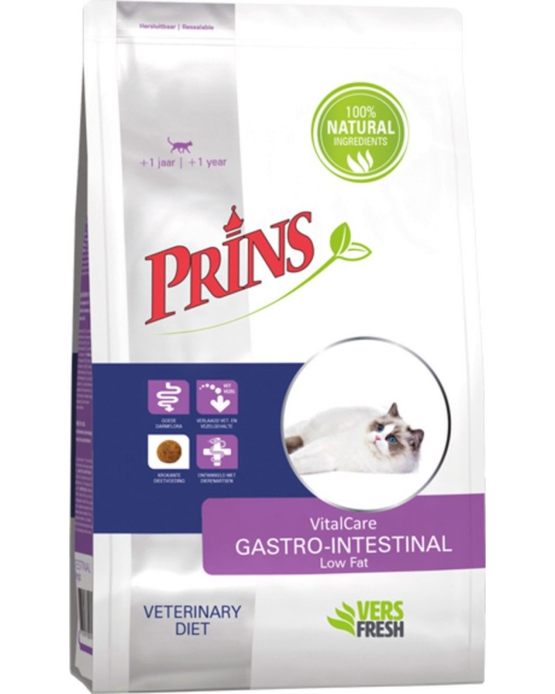 ��������� ���� ����� �� ����� ��� ��������-������ �������� Prins VitalCare Gastro-Intestinal Low Fat - 1.5 kg, �� ������� Dietetic, �� ��� 1 ������ - �����