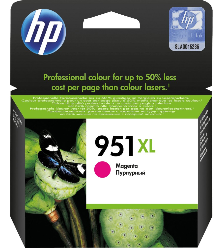 Касета с мастило за принтер HP 951 XL Magenta Касета с мастило за принтер HP 951 XL Magenta - 1500 страници -