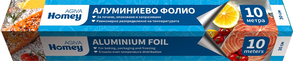 Алуминиево фолио Agiva Homey Алуминиево фолио Agiva Homey - 10 m -