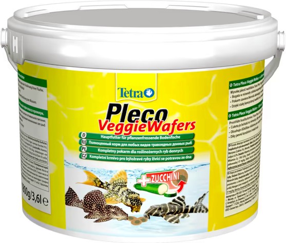 ����� �� ����� �������������� ���� Tetra Pleco Veggie Wafers - 3.6 l - �����