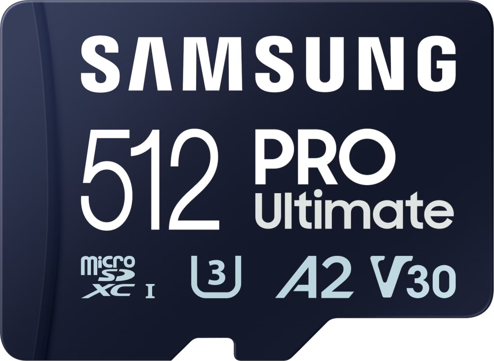 Micro SDXC   512 GB Samsung PRO Ultimate - A2, UHS-I, U3, V30  SD  - 
