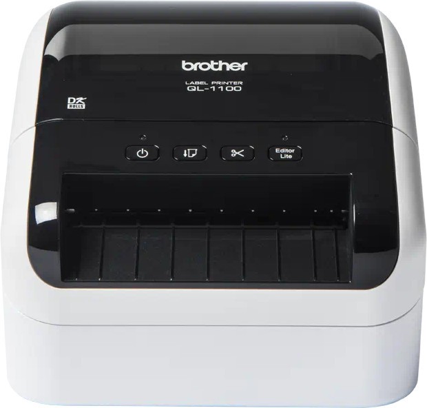 �������� ������� Brother QL-1100 - 300 x 300 dpi, 110 mm/sec, USB 2.0 - 