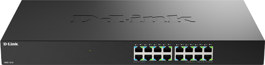 ���� D-Link DMS-1016 - 16 x 10/100/1000/2500Base-T, 80 Gbps - 