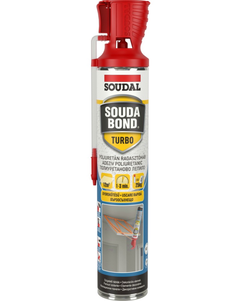 ������������� ������ �� ������������� Soudal Soudabond Turbo Genius - 750 ml - 