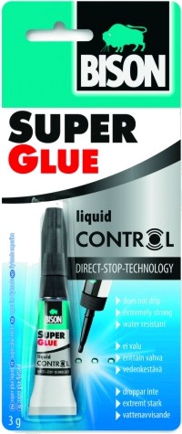   Bison Super Glue Control - 3 g - 