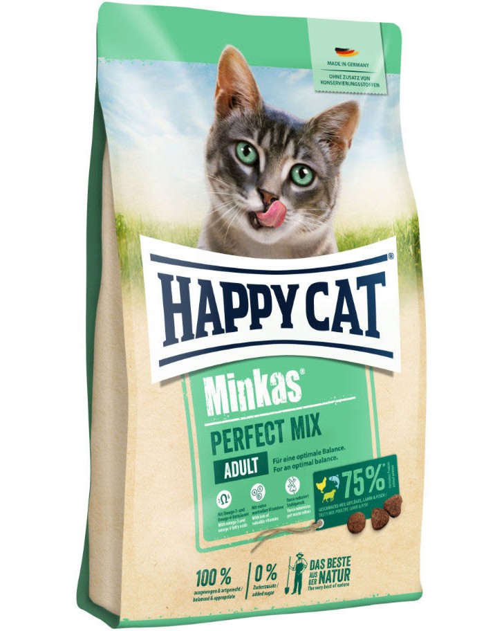     Happy Cat Perfect Mix - 10 kg,  ,   ,    Minkas,    - 