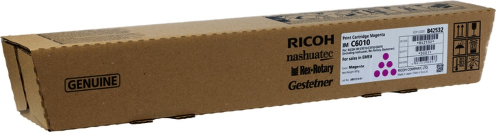 Тонер RICOH 842532 Magenta Тонер RICOH 842532 Magenta - 28000 страници -