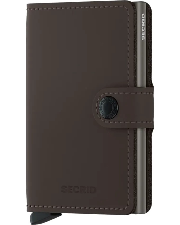 Кожен портфейл SECRID Matte Кожен портфейл SECRID Matte - С RFID защита, от серията Miniwallet -