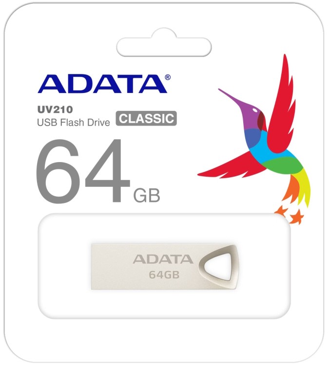 USB- 2.0   64 GB ADATA UV210 - 