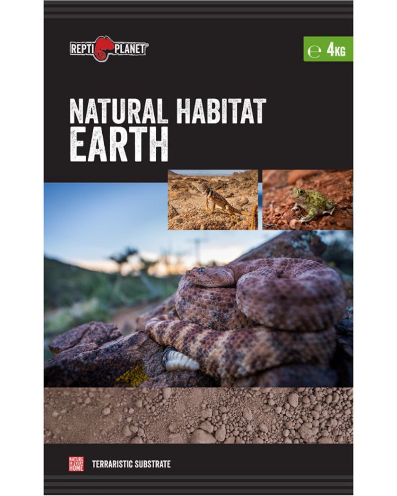 �������� �� �������� REPTI PLANET Natural Habitat Earth - 4 kg - �������