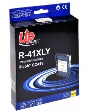 ������ � ������� �� ������� UPrint GC41Y Yellow - 2500 �������� - 
