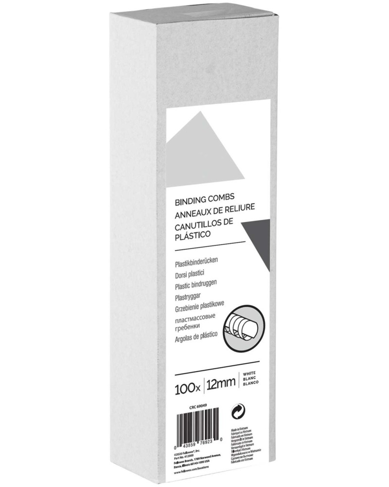     PVC Fellowes - 100   ∅ 12 mm - 