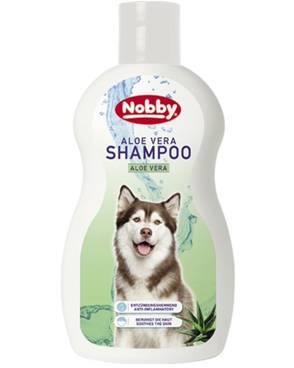 Шампоан за кучета Nobby Шампоан за кучета Nobby - 300 ml, с алое вера - шампоан