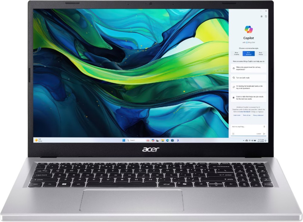  Acer Aspire Go 15 AG15-71P-72V9 - Intel Core i7-13620H 1.8 GHz, 15.6" IPS 1920 x 1080, 60 Hz, 16 GB DDR5, 512 GB SSD, No OS - 