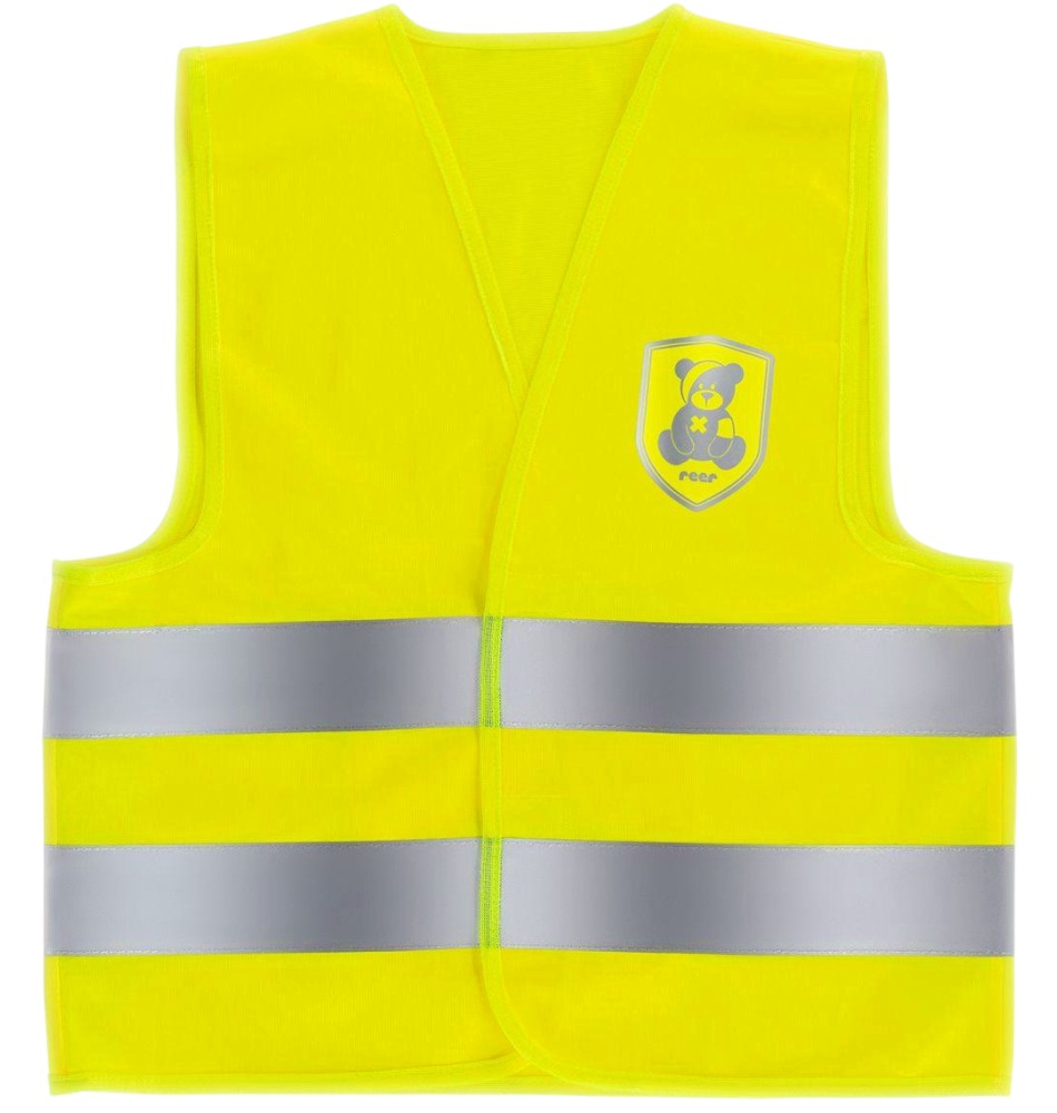 Светлоотразителна жилетка Reer My Buddy Guard Светлоотразителна жилетка Reer My Buddy Guard - За деца с ръст 110 - 140 cm - продукт