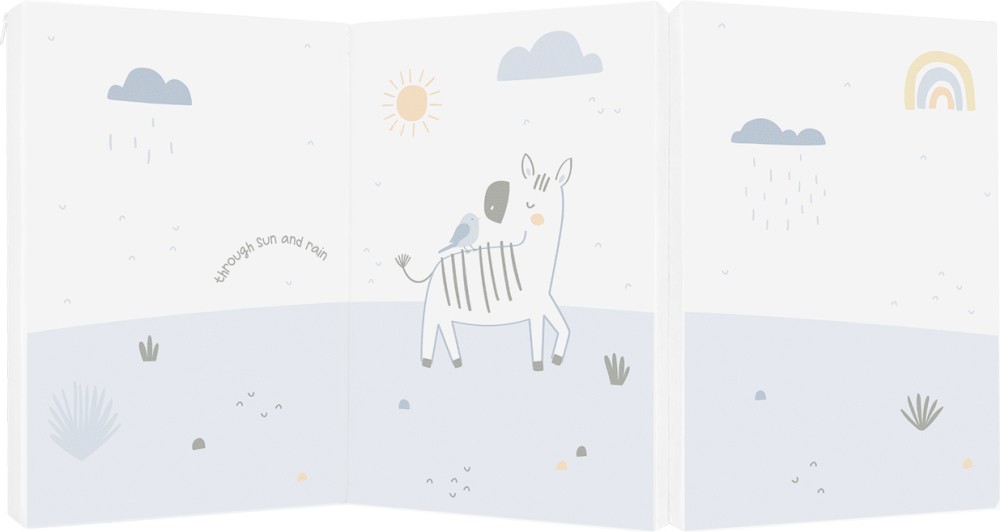 ������� ������ �� ������� ����� Kikka Boo - 60 / 120 / 5 cm, o� ���������� Stripy Friends - �������