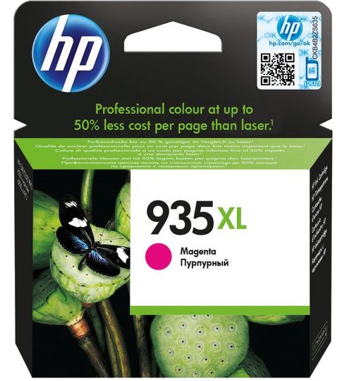 Касета с мастило за принтер HP 935 XL Magenta Касета с мастило за принтер HP 935 XL Magenta - 825 страници -