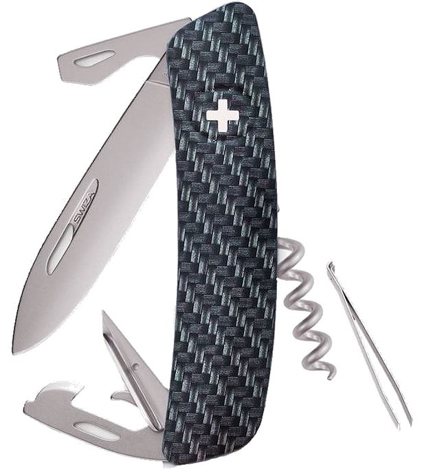   SWIZA D03 AllMatt Carbon Fiber - 