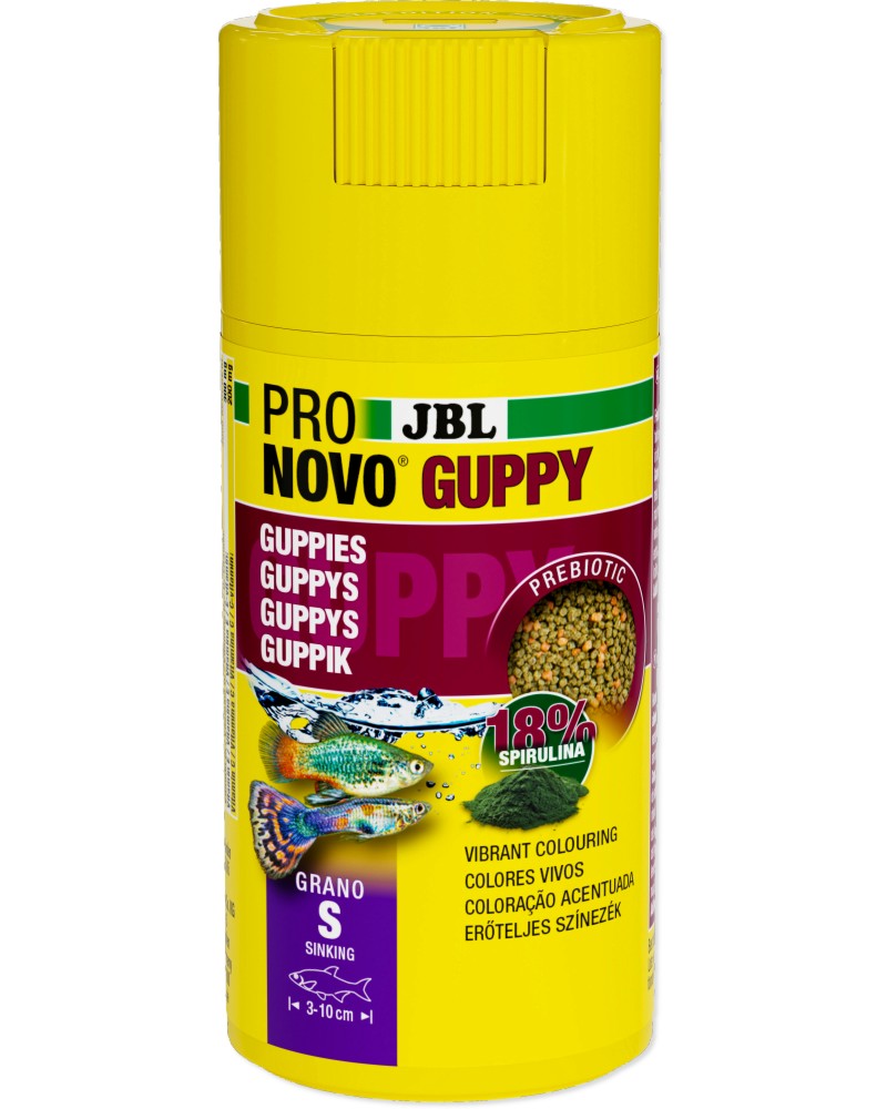     JBL Pronovo Guppy Grano S - 100  250 ml - 