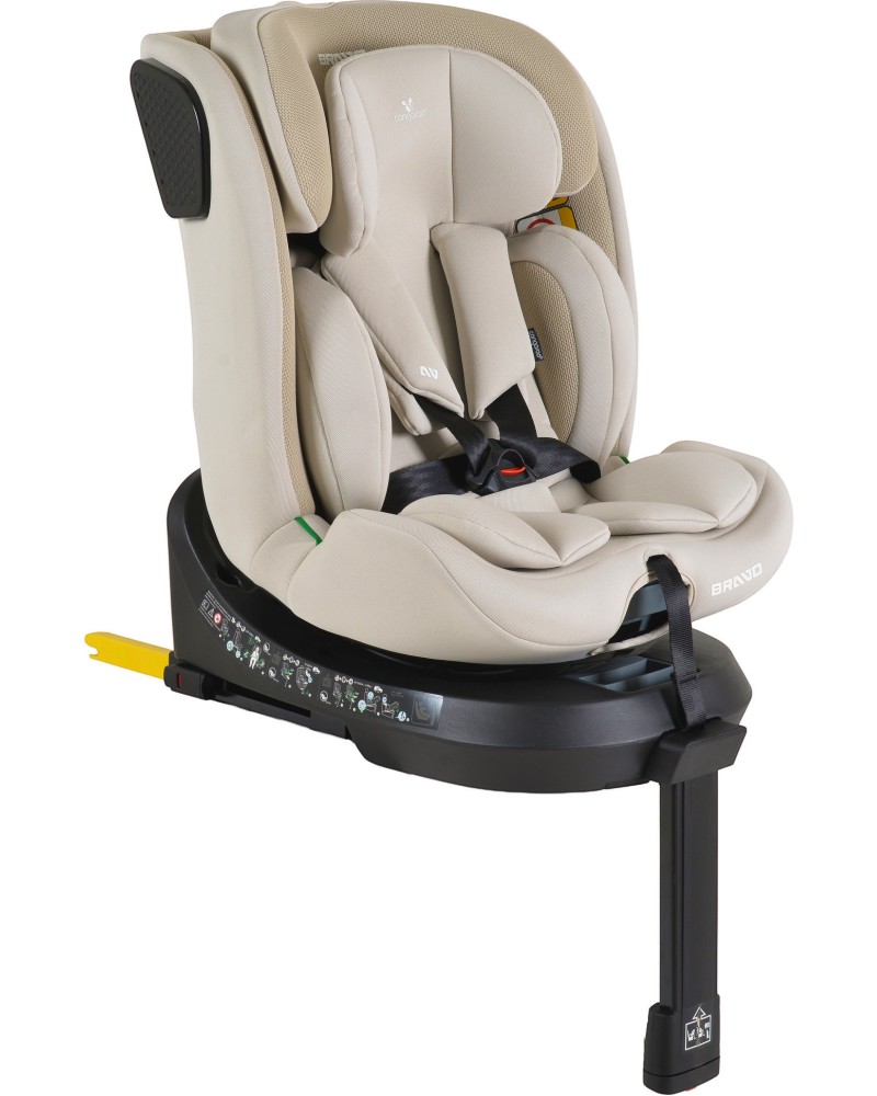 Детско столче за кола Cangaroo Bravo Детско столче за кола Cangaroo Bravo - За Isofix система, от 40 до 150 cm - столче за кола