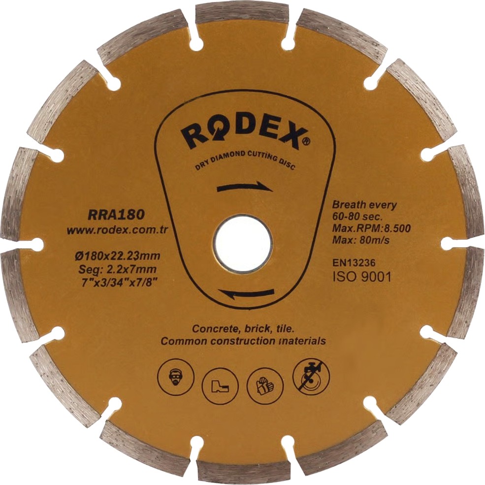      Rodex - ∅ 180 / 2 / 22.23 mm - 