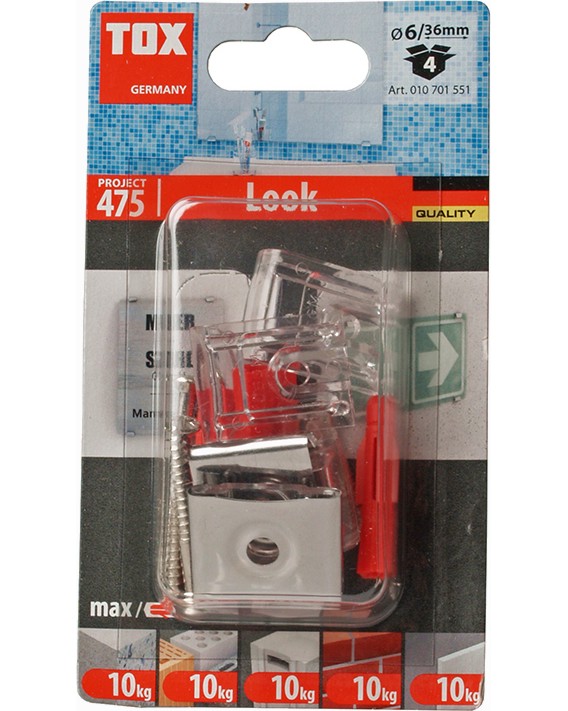       Tox Look - 4    ∅ 6 x 36 mm - 