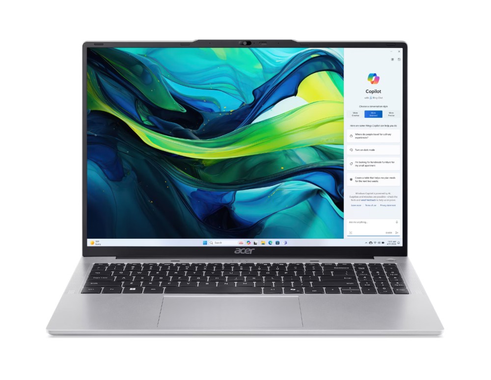 Acer Aspire Lite 16 AL16-52P-50A8 - Intel Core i5-1334U 3.4 GHz, 16" IPS 1920 x 1200, 60 Hz, 16 GB DDR5, 512 GB SSD, Linux - 