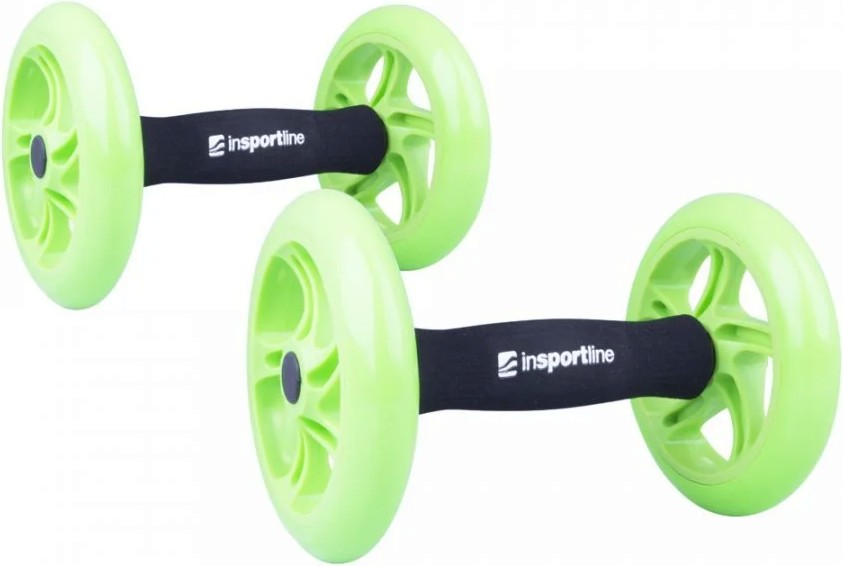 Колелa за коремни преси inSPORTline AB Roller Double Колелa за коремни преси inSPORTline AB Roller Double - 2 броя -
