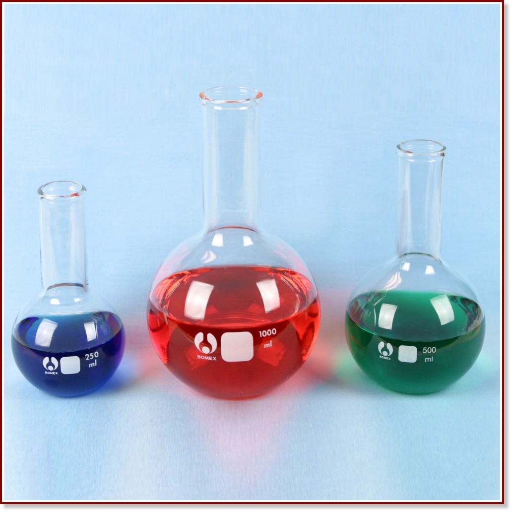 Колба за кипене Колба за кипене - 100 ml - 500 ml, тясно гърло -