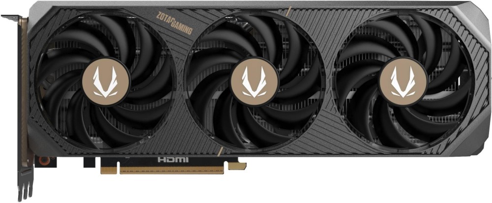 ����� ����� ZOTAC Gaming RTX 5080 Solid Core - 16 GB, GDDR7, 256 bit, Triple Fan OC - 