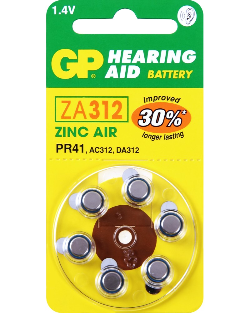  PR41 / ZA312 - - 1.4V - 6  - 