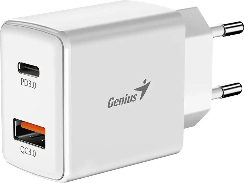 ������� ���������� Genius PD-20AC - 20 W, USB-C, USB-A - 