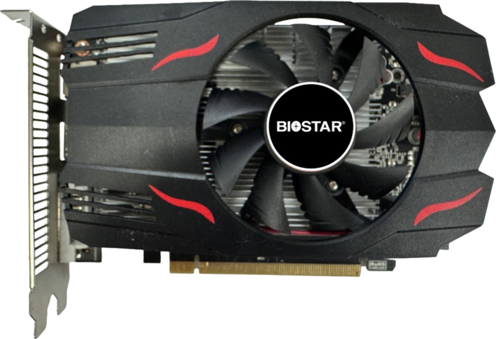 Видео карта BIOSTAR Radeon RX550 Видео карта BIOSTAR Radeon RX550 - 4 GB, GDDR5, 128 bit, Single Fan -