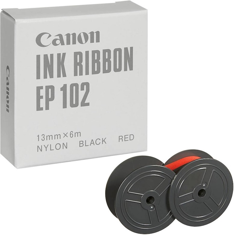 Ролки за печатащ калкулатор Canon EP-102 Ролки за печатащ калкулатор Canon EP-102 - 12 броя, двуцветни -
